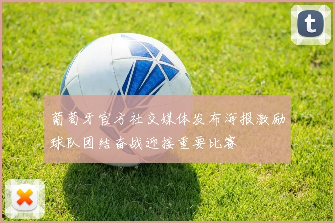 葡萄牙官方社交媒体发布海报激励球队团结奋战迎接重要比赛