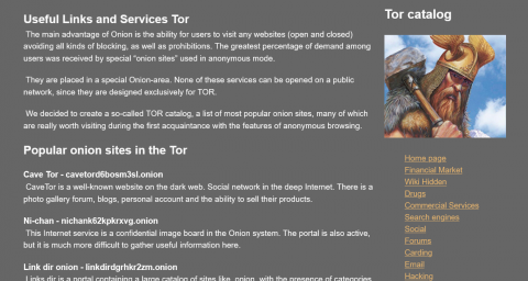 Useful Links and Services Tor